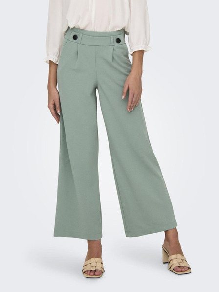 Jacqueline de Yong JDY Geggo Light Green Weite Hosen für Damen