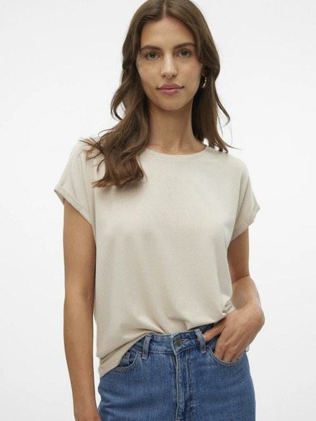 Vero Moda Beiges Damen-T-Shirt Vero Moda Lava
