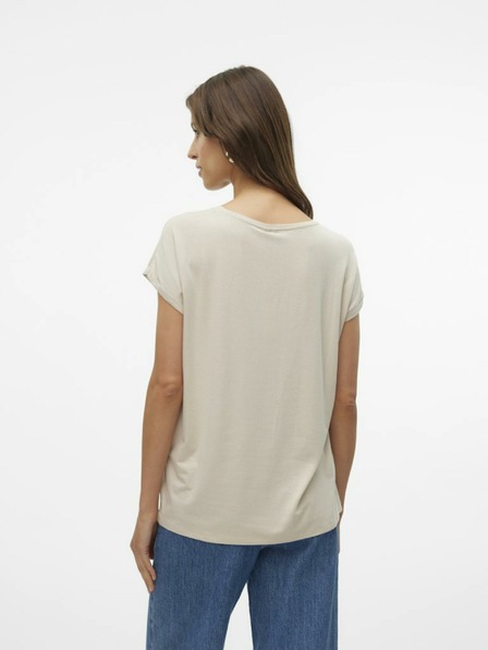 Vero Moda Beiges Damen-T-Shirt Vero Moda Lava