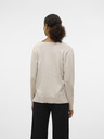 Vero Moda Beiger Damenpullover Vero Moda Silje