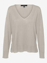 Vero Moda Beiger Damenpullover Vero Moda Silje