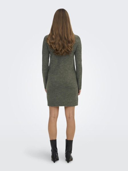 Jacqueline de Yong JDY Elanora Khaki Damen Pullover Kleid
