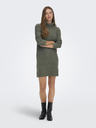 Jacqueline de Yong JDY Elanora Khaki Damen Pullover Kleid