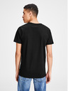Jack & Jones Schwarzes Basic-T-Shirt Jack & Jones Basic
