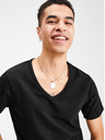 Jack & Jones Schwarzes Basic-T-Shirt Jack & Jones Basic
