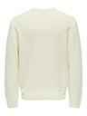 ONLY & SONS Cremefarbener Herren ONLY & SONS Anthony-Pullover