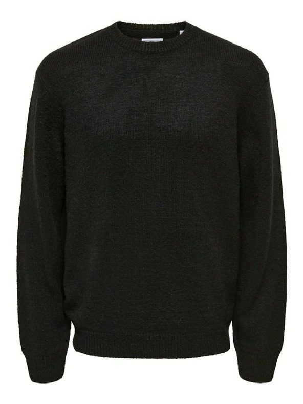 ONLY & SONS Schwarzer Herren ONLY & SONS Anthony-Pullover