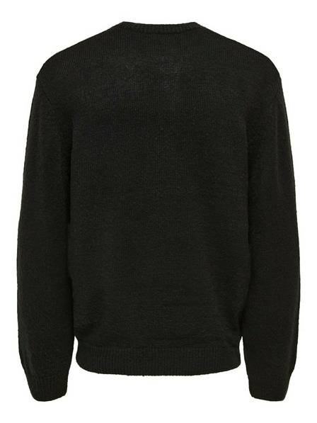ONLY & SONS Schwarzer Herren ONLY & SONS Anthony-Pullover