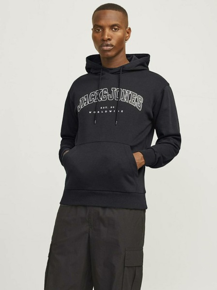 Jack & Jones Schwarzer Jack & Jones Caleb Hoodie für Herren