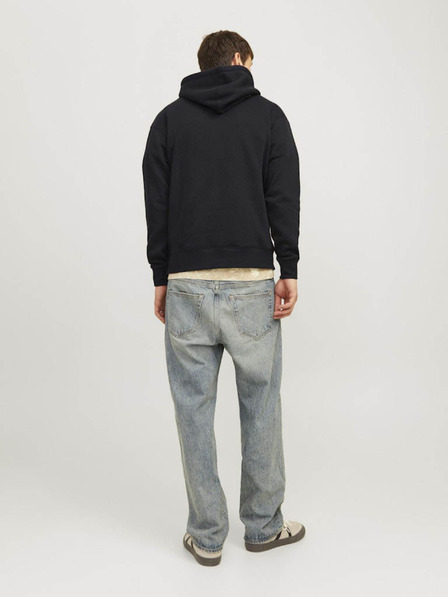 Jack & Jones Schwarzer Herren Jack & Jones Elegacy Hoodie