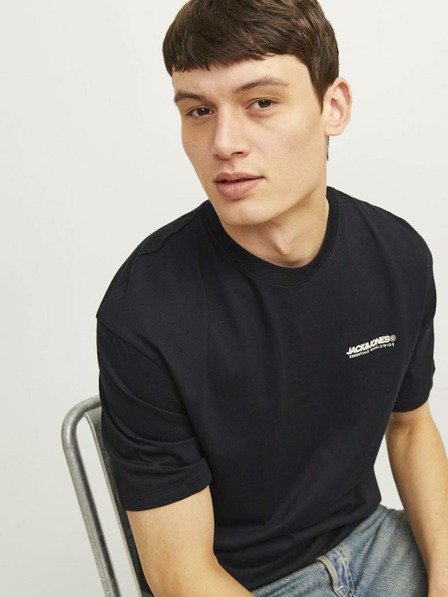 Jack & Jones Schwarzes Herren Jack & Jones Legacy T-shirt