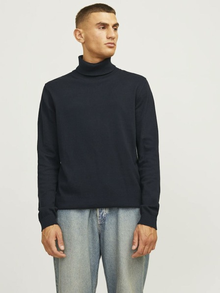 Jack & Jones Dunkelblau Herren Jack & Jones Basic Rollkragenpullover