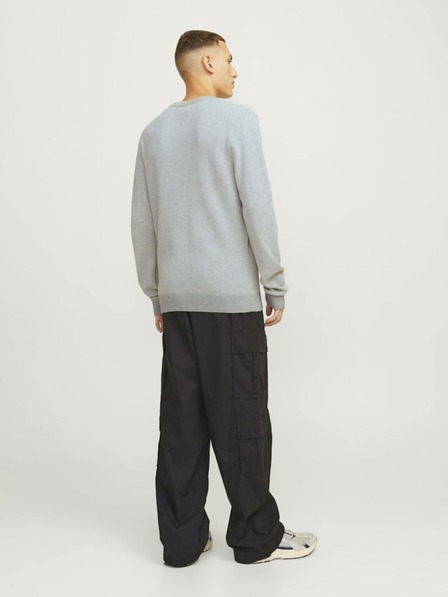 Jack & Jones Hellgrau Herren Jack & Jones Globe Pullover
