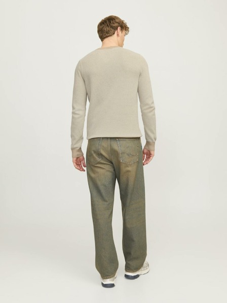 Jack & Jones Beige Herren Jack & Jones Globe Pullover