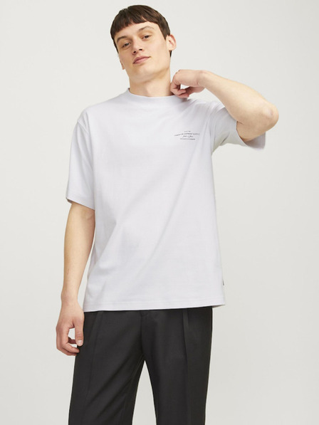 Jack & Jones Weißer Jack & Jones Herren Kapuzenpullover