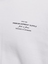 Jack & Jones Weißer Jack & Jones Herren Kapuzenpullover