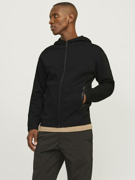 Jack & Jones Schwarzer Jack & Jones Herren Kapuzenpullover