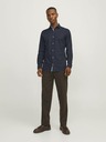 Jack & Jones Dunkelblaues Jack & Jones Parker Herrenhemd