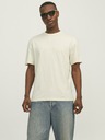Jack & Jones Cremefarbenes Jack & Jones Frederiks T-Shirt für Männer JORFREDERIKSBERG