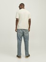Jack & Jones Cremefarbenes Jack & Jones Frederiks T-Shirt für Männer JORFREDERIKSBERG