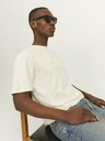 Jack & Jones Cremefarbenes Jack & Jones Frederiks T-Shirt für Männer JORFREDERIKSBERG