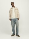 Jack & Jones Cremefarbenes Jack & Jones Frederiks T-Shirt für Männer JORFREDERIKSBERG