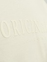 Jack & Jones Cremefarbenes Jack & Jones Frederiks T-Shirt für Männer JORFREDERIKSBERG
