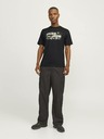 Jack & Jones Schwarzes Jack & Jones Outdoor-T-Shirt für Herren