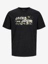 Jack & Jones Schwarzes Jack & Jones Outdoor-T-Shirt für Herren