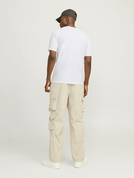 Jack & Jones Weißes Jack & Jones Outdoor-T-Shirt für Herren