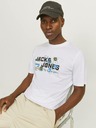 Jack & Jones Weißes Jack & Jones Outdoor-T-Shirt für Herren