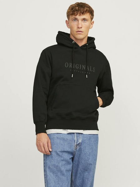 Jack & Jones Schwarzes Herren Jack & Jones Frederiks Sweatshirt