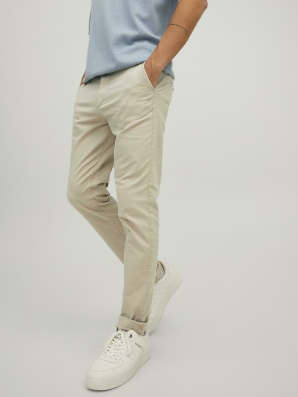 Jack & Jones Jack & Jones Marco Beige Herren Chino-Hose