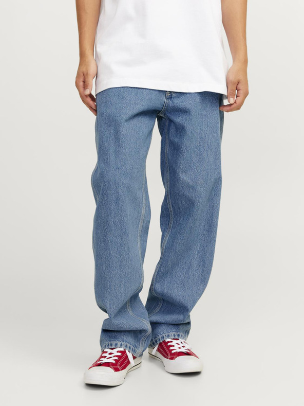 Jack & Jones Blaue Herrenjeans mit weiter Passform Jack & Jones Glenn