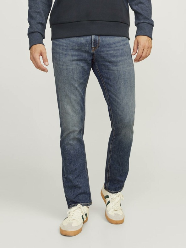 Jack & Jones Dunkelblaue Herrenjeans mit gerader Passform Jack & Jones Clark
