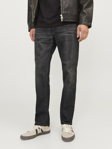 Jack & Jones Dunkelgraue Herrenjeans mit gerader Passform Jack & Jones Clark