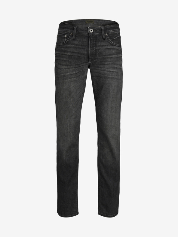 Jack & Jones Dunkelgraue Herrenjeans mit gerader Passform Jack & Jones Clark