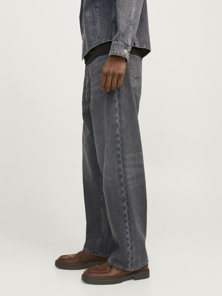Jack & Jones Dunkelgraue Straight Fit Jeans für Herren Jack & Jones Iron