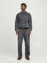 Jack & Jones Dunkelgraue Straight Fit Jeans für Herren Jack & Jones Iron
