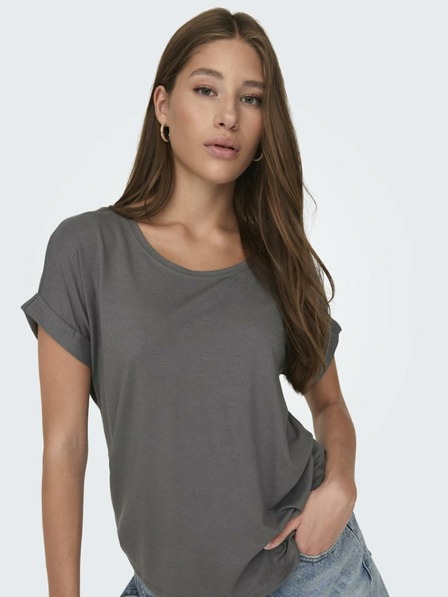 ONLY Graues Damen ONLY Moster-T-Shirt