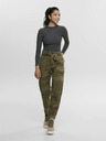 ONLY Dunkelgraues Damen-T-Shirt ONLY Emma