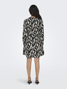 ONLY Beige und schwarz gemustertes Damenkleid ONLY Cory