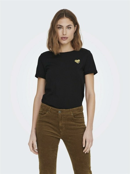 ONLY Schwarzes Damen-Shirt ONLY Kita