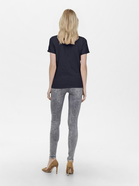 ONLY Dunkelblaues Damen T-Shirt ONLY Kita