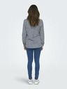 ONLY Weiß-blau gestreiftes Damenhemd ONLY Yasmin