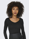 ONLY Schwarzes Damen-T-Shirt ONLY Kava