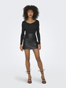 ONLY Schwarzes Damen-T-Shirt ONLY Kava