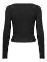 ONLY Schwarzes Damen-T-Shirt ONLY Kava
