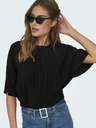ONLY Schwarzes Damen-T-Shirt ONLY Ravenna