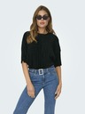 ONLY Schwarzes Damen-T-Shirt ONLY Ravenna